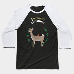 A Very Merry Christmas Baseball T-Shirt